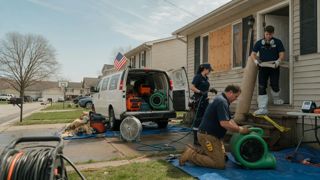 Water Damage Restoration in Atlanta, IN near me